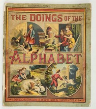 1880s antique DOINGS of the ALPHABET BOOK mcloughlin ABC child victorian - £138.17 GBP