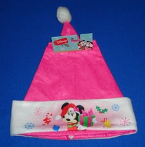 BRAND NEW ADORABLE WALT DISNEY CHARACTER MINNIE MOUSE CHRISTMAS HAT WITH... - $5.95