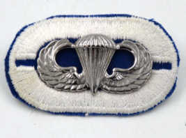 Vintage US Army Paratrooper Jump Wings Insignia Pin - Stainless Steel - $166.09 MXN