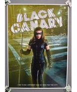 Black Canary Poster 23.5 x 16.5 Signed by Juliana Harkavy - $57.42