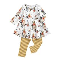 Aimaopao Toddler Girls Red Floral Tunic Top & Pants Set Size 6T - $73.81 MXN Aimaopao Toddler Girls Red Floral Tunic Top & Pants Set Size 6T - $73.81 MXN