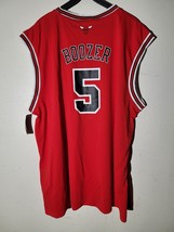 Adidas Nba Chicago Bulls Carlos Boozer Jersey Red Size 2X - £13.23 GBP
