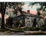 Vecchio Frary Casa Deerfield Massachusetts Ma Unp DB Cartolina P16 - $4.04