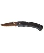 Folding Locking POCKET KNIFE Serrated 3&quot; Stainless Steel Blade Ozark Tra... - $258.68 MXN