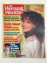 Woman&#39;s World Magazine March 4 1986 Exotic Island Prints Hot Topics No Label - £9.49 GBP