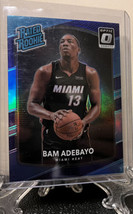 2017 Panini Donruss Optic Bam Adebayo  Purple Prizm Rookie Card! NBA Miami Heat - £12.04 GBP