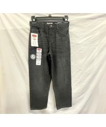 Wrangler Black Loose Fit Jeans Pants 10R NEW - $214.58 MXN