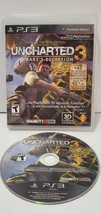 Uncharted 3: Drake&#39;s Deception PS3 Free Fast Shipping - £7.56 GBP