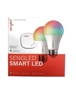Sengled Multi-Color Smart LED 2 Pack Kit With Hub Included Works w/ Alex... - £20.59 GBP
