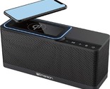 Emerson Radio Er-Btw100 Portable Bluetooth Speaker, 20W Stereo With Qi, ... - $44.98