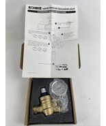 KOHREE Pressure Regulator Water Reducing Valve Adjustable Brass Gauge HP... - $28.70