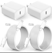 IPhone Charger Fast Charging iPhone Fast Charger 2Pack C Fast Charger Block - $24.63