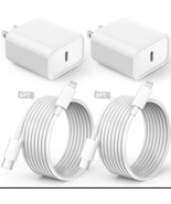 IPhone Charger Fast Charging iPhone Fast Charger 2Pack C Fast Charger Block - $34.58 CAD