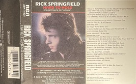 Rick SPRINGFIELD- Hard To Hold- Movie Soundtrack -Cassette Tape - £6.37 GBP