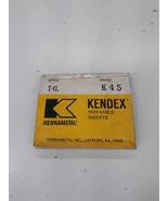 Kennametal T4L K45 Indexable Inserts  - $44.94 CAD