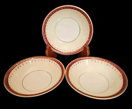 3 Fruit/Dessert (Sauce) Bowls Cardinal by Homer Laughlin Eggshell Nautil... - €26,63 EUR