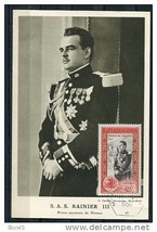 Monaco 1950 Prince  Rainier III  Maxi Card 3242 - $9.90