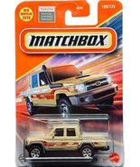 Matchbox &#39;17 Toyota Landcruiser 78 [Tan], 109/125, 1:64 Scale Diecast Car - $179.40 MXN