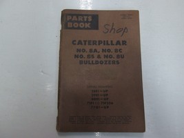 Caterpillar 8A 8C 8S 8U Bulldozer Parti Libro Manuale 1964 Damaged Scrit... - $217.67 MXN