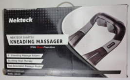 Shiatsu Neck and Back Massager with Soothing Heat,  Electric Deep Tissue - £34.81 GBP