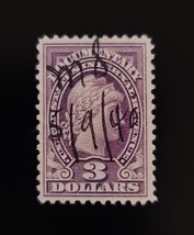 1917 $3 U.S. Internal Revenue, Documentary, Liberty, R242, Violet - €2,55 EUR