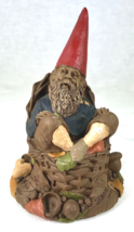 Tom Clark Gnome #2 Senior Resting in Chair #5103 Cairn Studios 6.5&quot; COA Old Man - £26.62 GBP