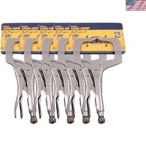IRWIN Vise Grip 11R 11" C Clamp Locking Regular Tip Easy Release Pliers ... - $231.52