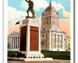Parliament Building &amp; Soldiers Monument Winnipeg Manitoba Canada WB Post... - £2.30 GBP