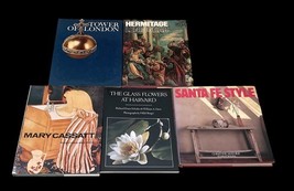 Lot of 5 Art & Architecture Books Hermitage Cassatt Santa Fe Harvard Tower Vtg image 2
