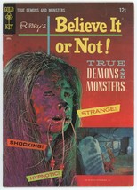 Ripley’s Believe It Or Not 4 FN 6.0 Gold Key 1967 Silver Age Painted Cover - £23.73 GBP