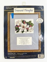 New 1997 Dimensions Treasured Thoughts God Grant Me Counted Cross Stitch... - $10.69