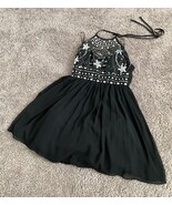 Women’s Fit and Flare Black Sequin Dress (Juniors 7/8) - $30.81
