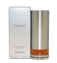 Calvin Klein CONTRADICTION Eau De Parfum Spray for Women 3.4 oz - $49.88