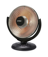 Optimus 14 Inch Oscillating Dish Heater in Black - $82.95