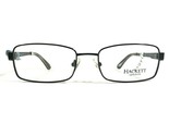 Hackett HEK1092 02 Gafas Monturas Negro Rectangular Completo Borde 54-18... - $37.03