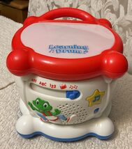 LeapFrog LEARNING DRUM 123 ABC Educational Musical INTERACTIVE LIGHTS &amp; ... - $20.79