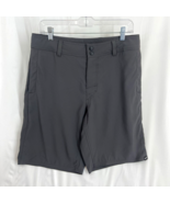Under Armour Gray Mens Chino Shorts Heat Gear Size 32 Loose - £14.89 GBP