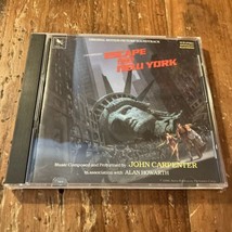 Escape from New York 1981 Soundtrack John Carpenter NY Alan Howarth Horror Score - $19.79