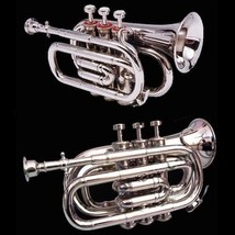 Queen Brass True Bb Zweiss Pocket Cornet, Clear Sound, British Designed,... - £111.26 GBP