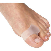 Visco-GEL &#39;Stay-Put&#39; Toe Spacers Comfortable Loop For Crooked Overlapping Toes - £8.68 GBP