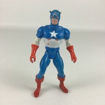 Marvel Secret Wars Captain America Action Figure Super Hero Toy Vintage 1984 - £15.44 GBP