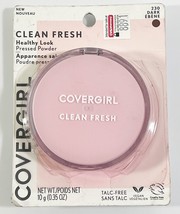 COVERGIRL Clean Fresh Pressed Powder #230 Dark Ebene - £6.25 GBP