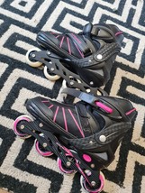 Gosome Black And Pink Inline Skate Shoes For Women Size Large 38-41 Expr... - £31.99 GBP