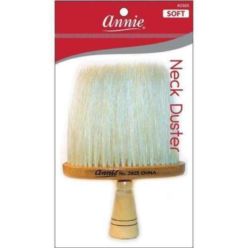 Annie Wooden Neck Duster - Soft Bristles To Remove Hair - Hair Cut Tools - #2925 - $3.50