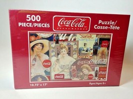 Coca Cola Puzzle Vintage Advertising 500 Pieces 2004 New - $18.76