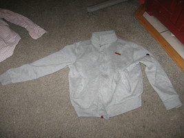 NICE Ben Sherman Boy&#39;s Youth Gray Coat Top Sweater Zip Jacket sz - 7 - 8 - $33.53
