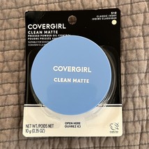 Covergirl Clean Matte Pressed Powder Oil Control #510 Classic Ivory - $5.94