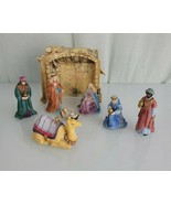 Avon Nativity Collectibles O Holy Night Creche Stable Mary Joseph Jesus ... - £39.10 GBP