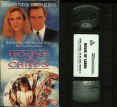 House Of Cards Kathleen Turner Vhs Live Video Tested - £7.79 GBP