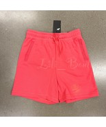 NWT Nike DM8001-648 Women Sportswear Fleece Shorts Standard Fit Red Pink... - £27.55 GBP